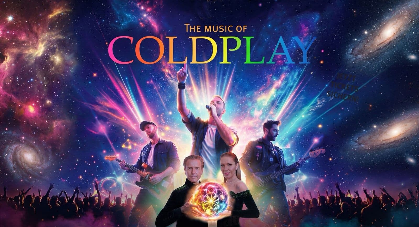 COLDPLAY — Musik-Dinner-Show — Key Visual