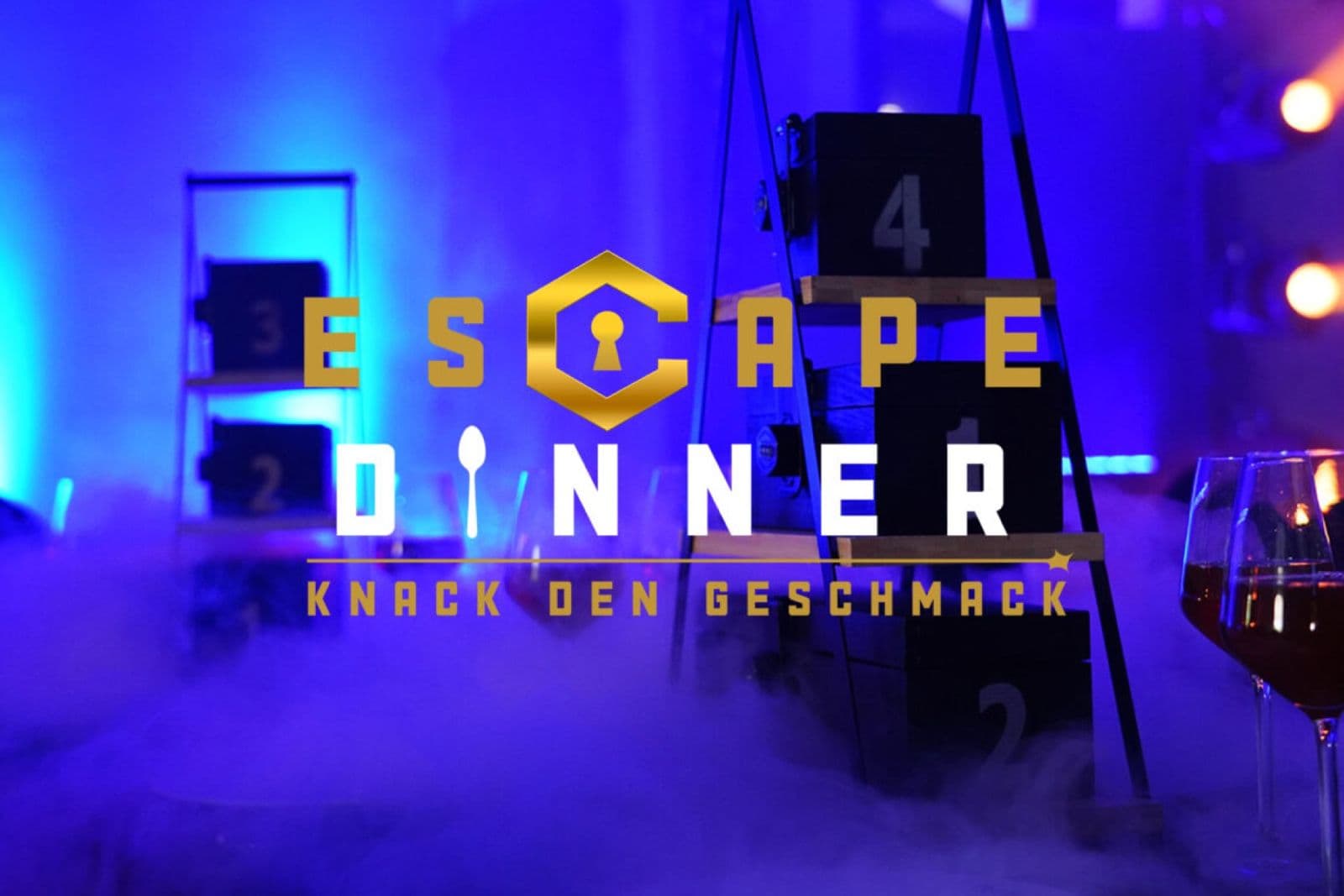 Escape Dinner — Knack den Geschmack — Key Visual