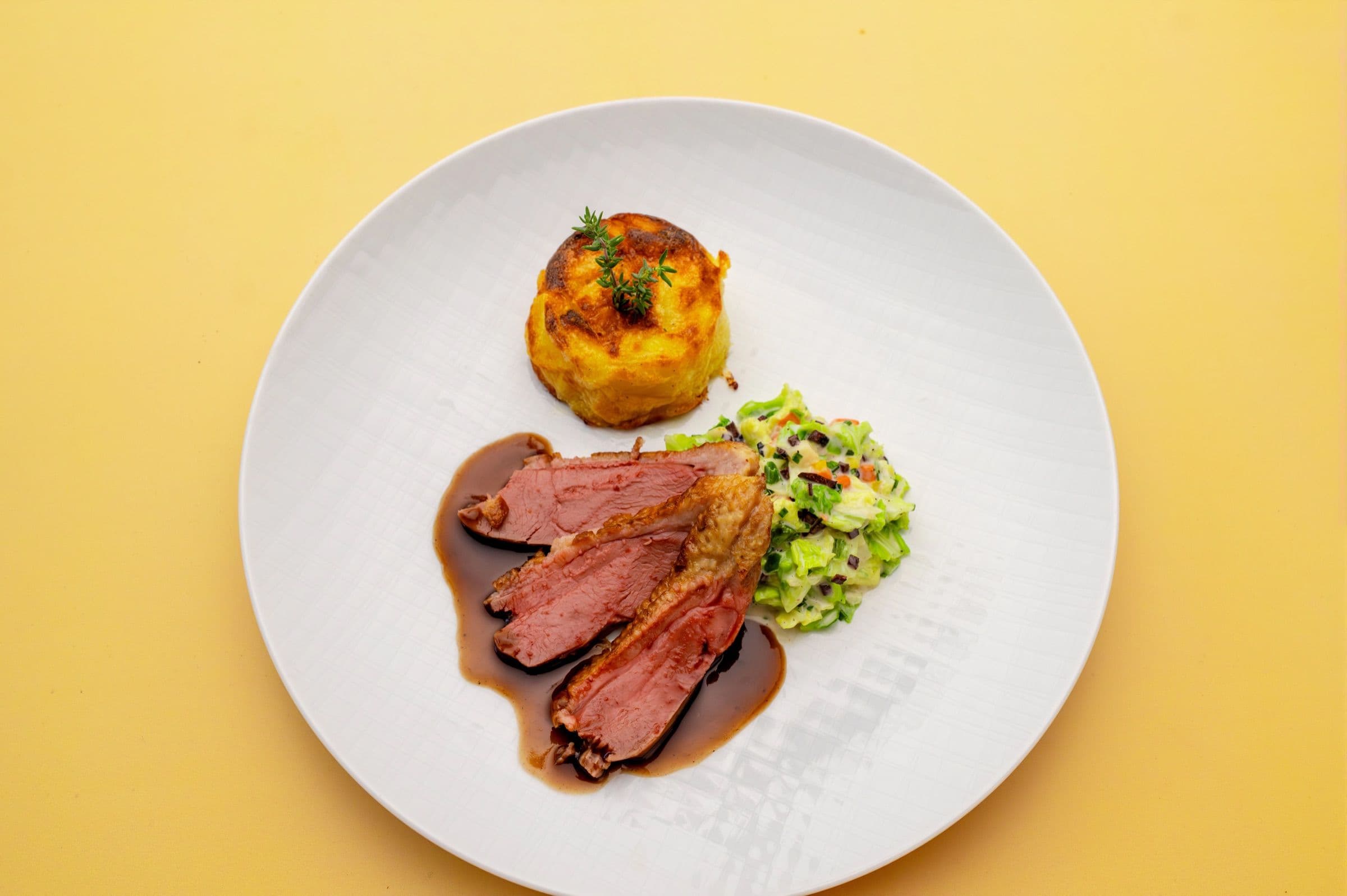 Gang eines Fine-Dining-Menüs
