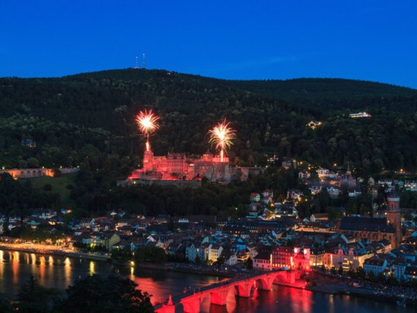 Schloss Heidelberg Silvester-Gala mit 5-Gang-Menü Schlossweinstube Schloss Heidelberg