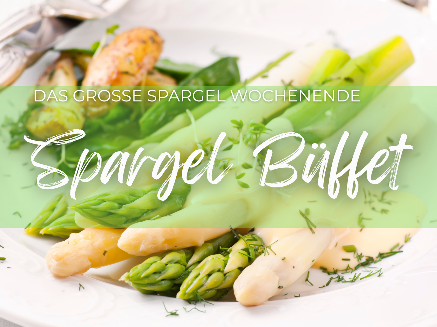 Großes Spargelbüffet – Regionaler Sonntags-Genuss