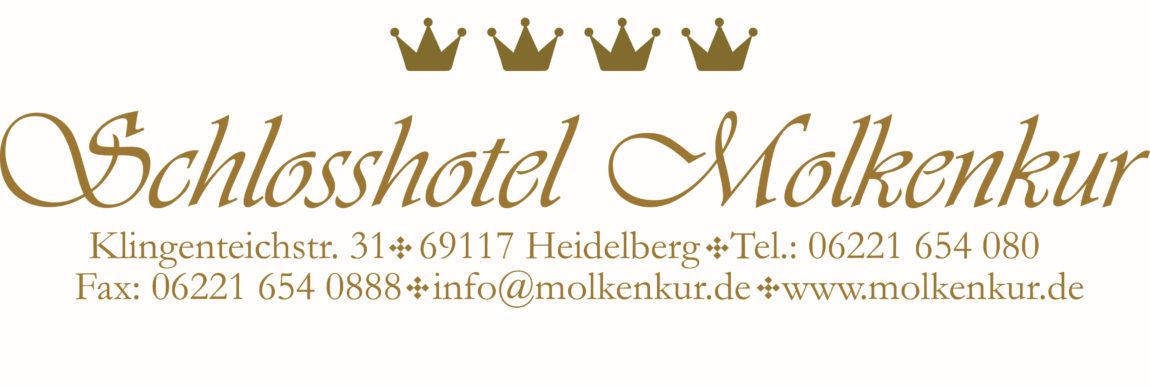Partner Heidelberger Schloss AGstronomie Schlosshotel Molkenkur Heidelberg