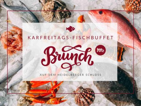 Grafik Karfreitsags-Fisch-Buffet Heidelberger Schloss