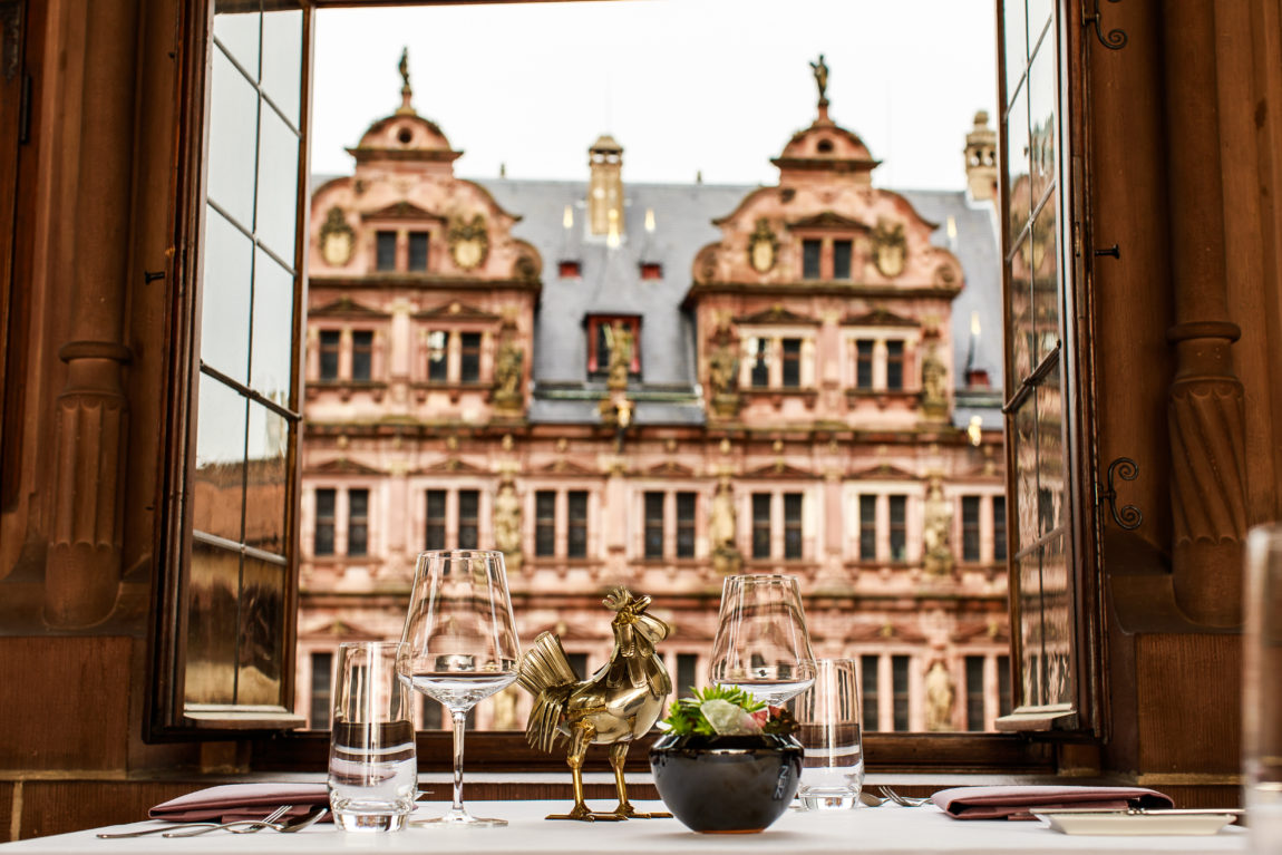 Essen gehen Schloss Heidelberg Schloss Heidelberg mit Martin Scharff